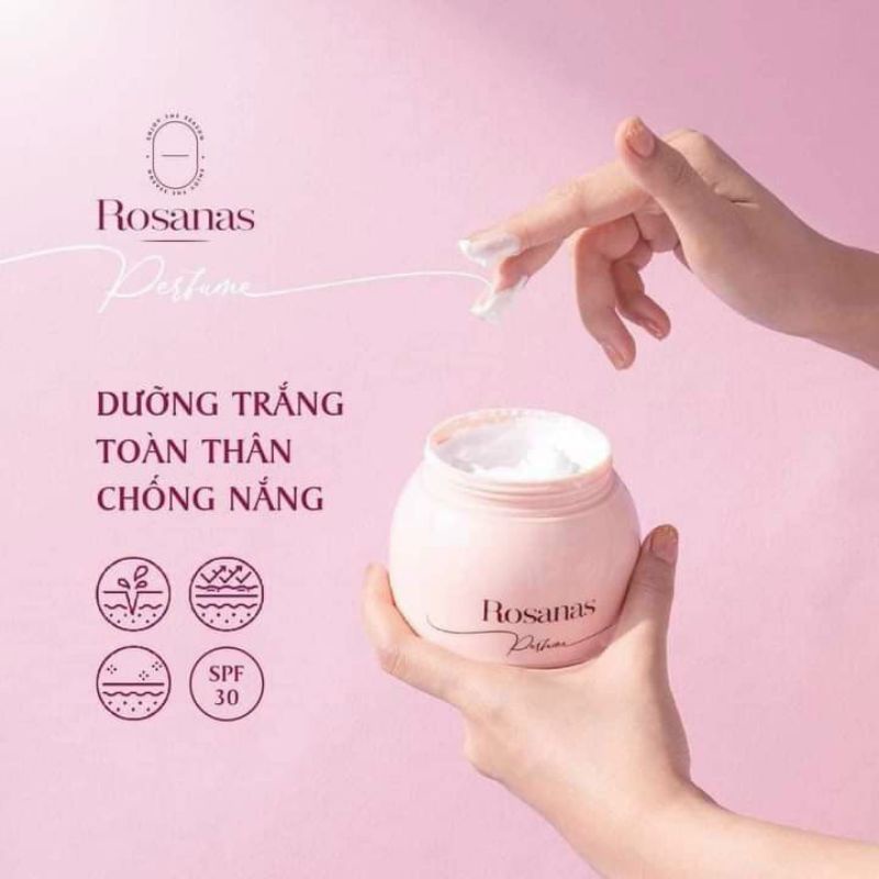 Kem Dưỡng Trắng Da Body Rosanas
