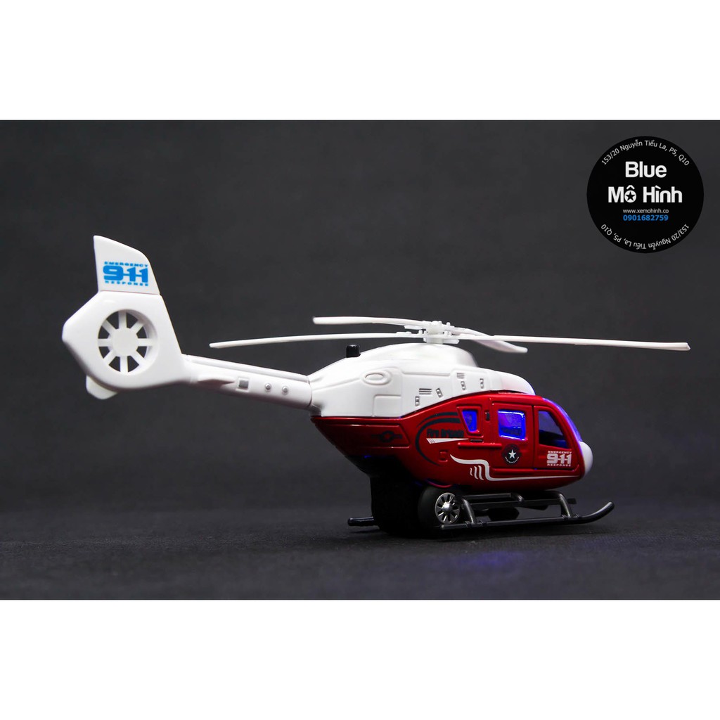 Blue mô hình | Mô hình máy bay trực thăng cảnh sát Police