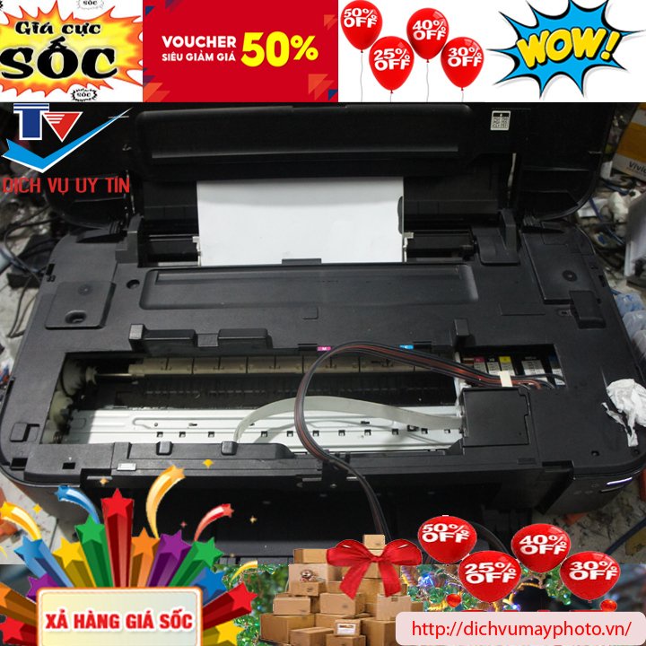 Máy in màu cũ canon IX 6770 khổ A3 A4 hàng chuẩn đẹp bền có bảo hành NOVADO