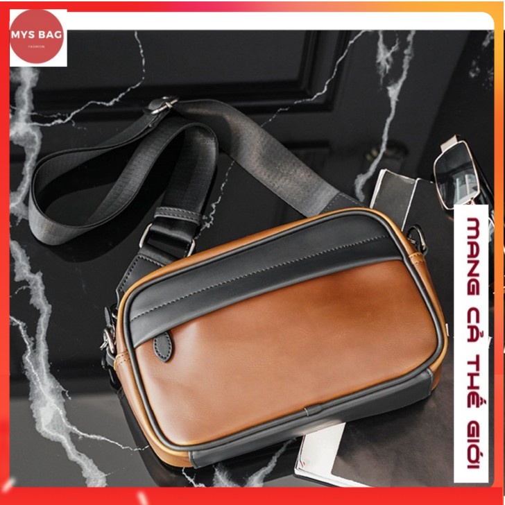 Túi hộp messenger đeo cheo unnisex nam nữ mới , TX-0506