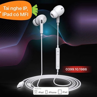 [CÓ MFI] Tai nghe Pro AL+ cho IP , Ipad siêu bass, có mic, hifi audio chơi game hay nghe nhạc cực đã