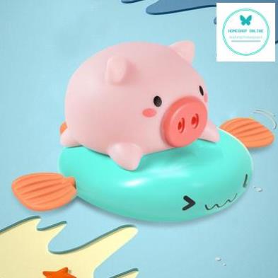 Lợn bơi Đồ chơi thả bồn tắm cho bé Cực Thích Dễ Thương