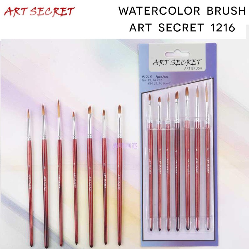 BỘ 7 CỌ VẼ ART SECRET 1216 Siêu Rẻ