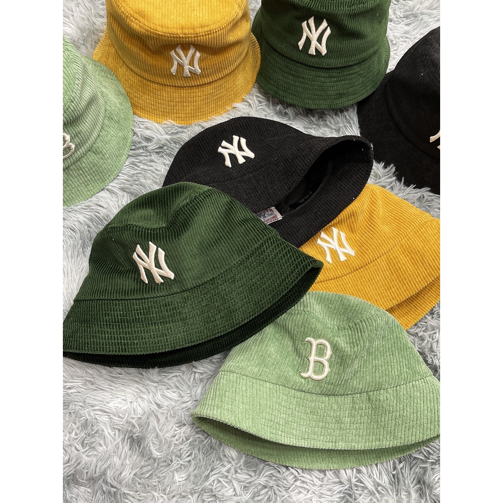 Nón Vành MLB Cordoroy Basic Bucket Hat New Color N58