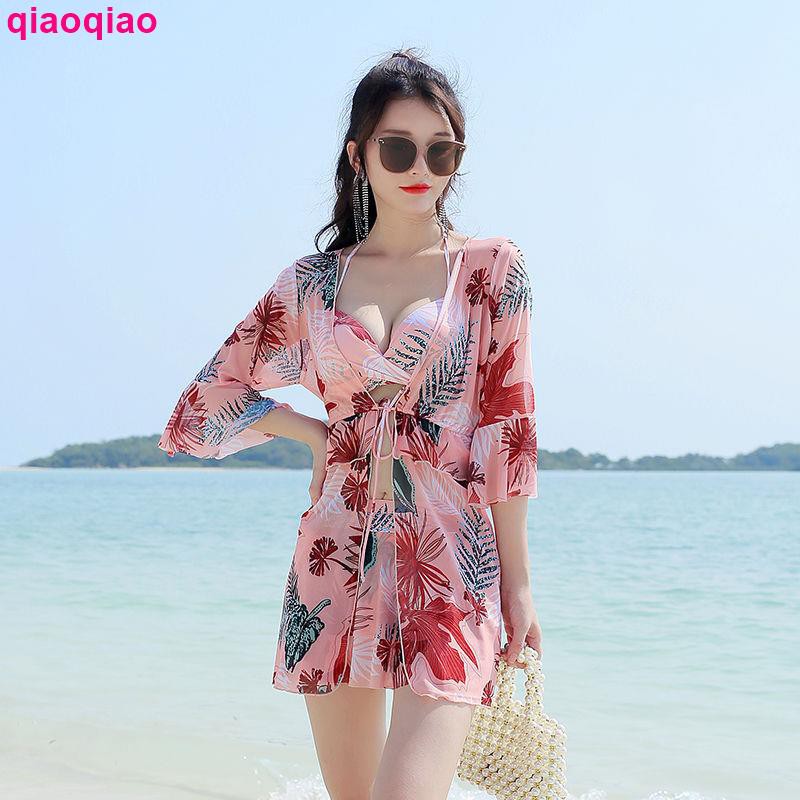 Set Đồ Tắm In Họa Tiết Hoa Phối Lưới Quyến Rũ Dành Cho Nữ | BigBuy360 - bigbuy360.vn