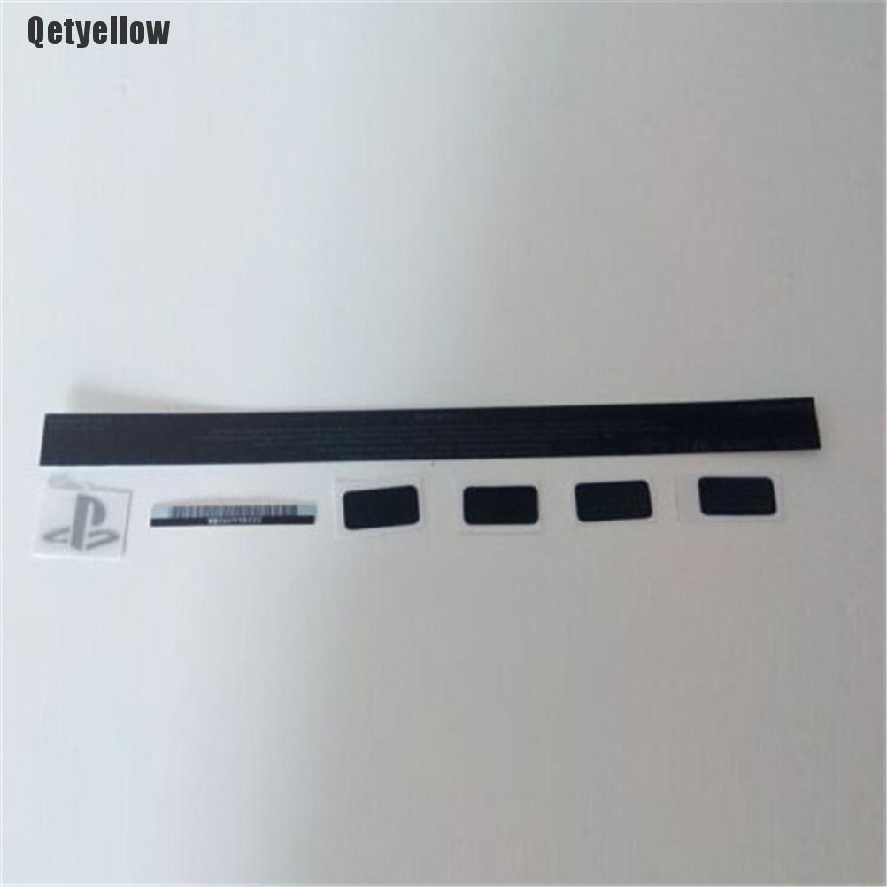 Bộ 7 Miếng Dán Màu Vàng Cho Máy Chơi Game Playstation 4 Ps4 Cuh-1001A