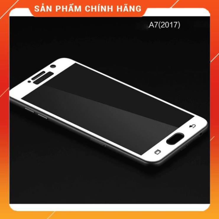 Kính cường lực samsung A7 2017  full màn .