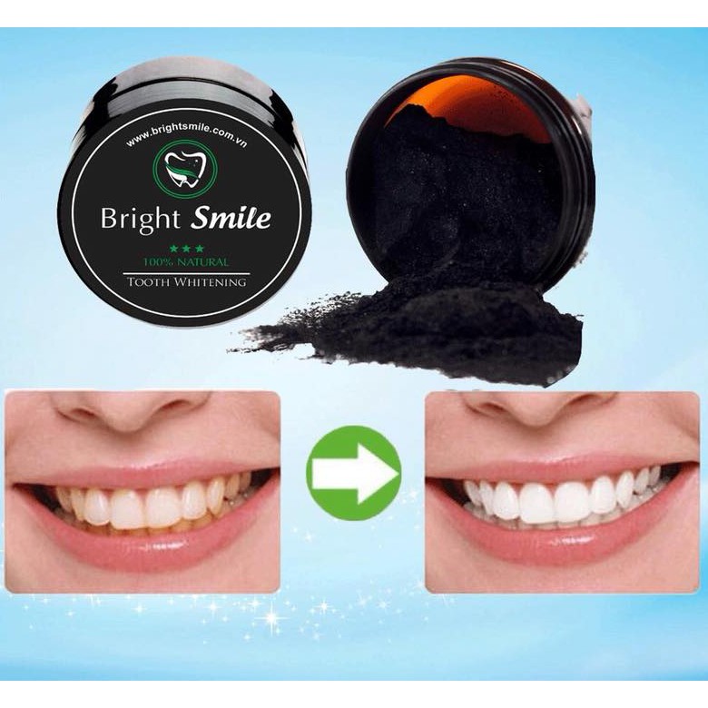 Bột trắng răng Bright Smile 30g Hàn Quốc