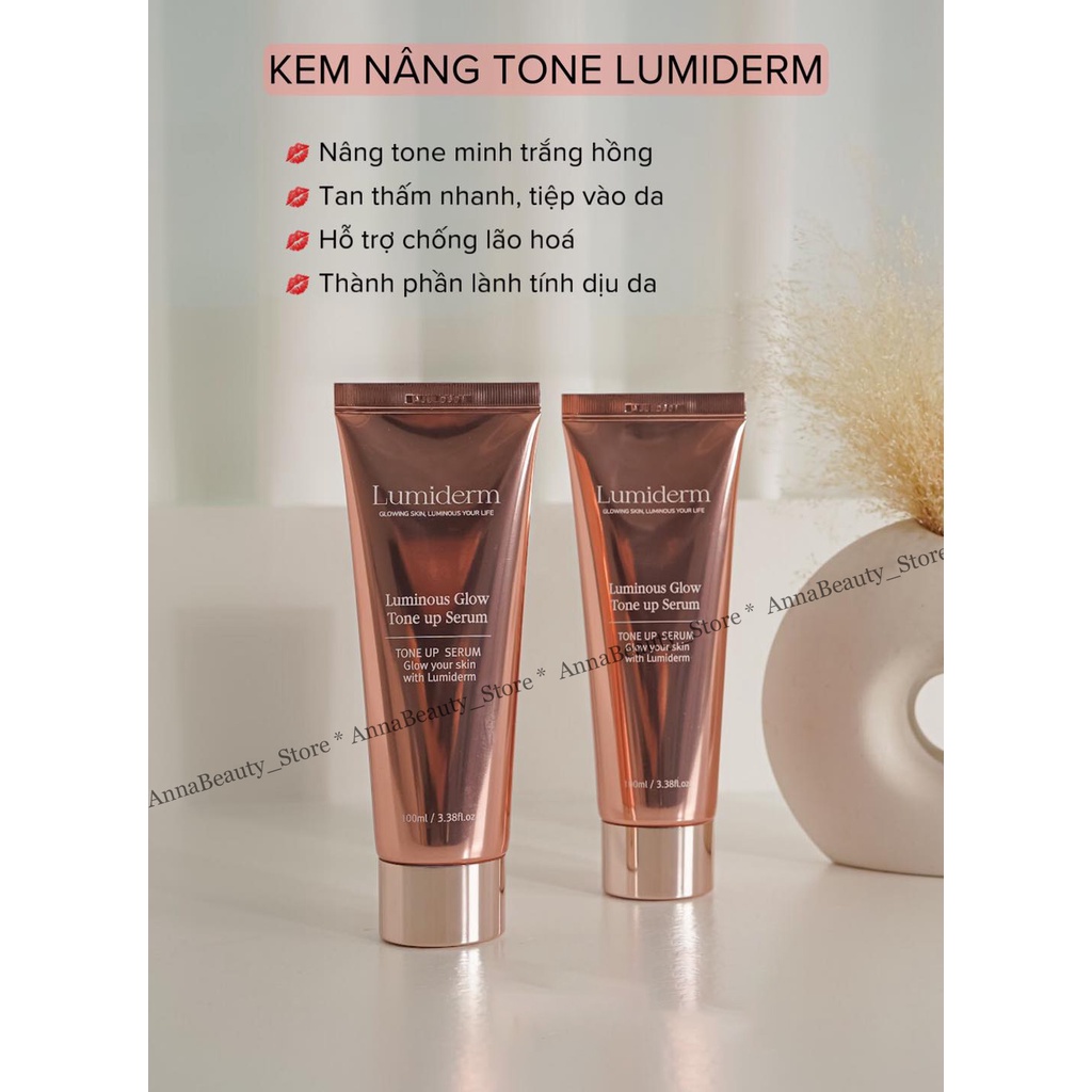 Kem ngày nâng tông Lumiderm lên tone cực đỉnh, căng bóng da, cải thiện nếp nhăn, lão hóa da 100ml
