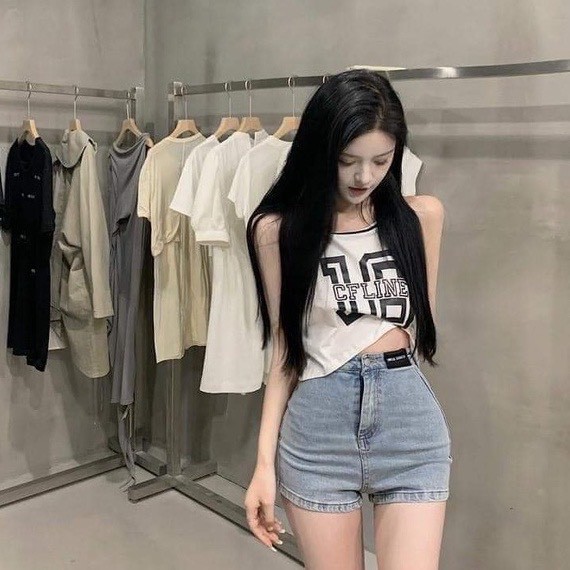 Áo ba lỗ 16, House T&amp;T, chất thun gân dầy dặn co dãn tốt, rót viền nổi đẹp, có 2 màu đen , trắng .