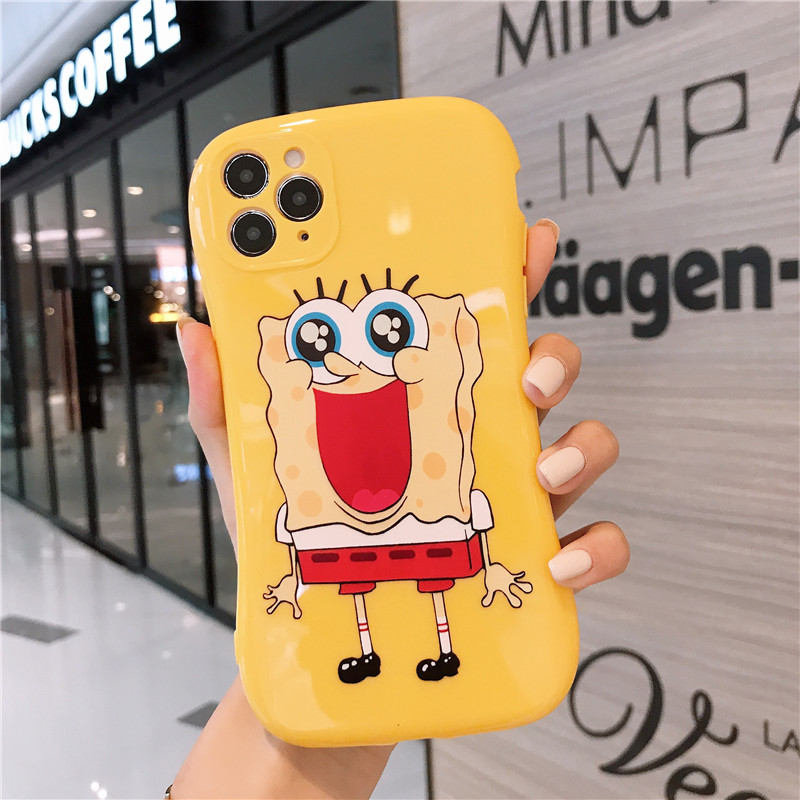 IPHONE Ốp Lưng Chống Sốc In Hình Spongebob Cho Iphone12 Pro Max 12mini Iphone11 Pro Max Xr Xsmax 7plus 6splus Se2020 | BigBuy360 - bigbuy360.vn