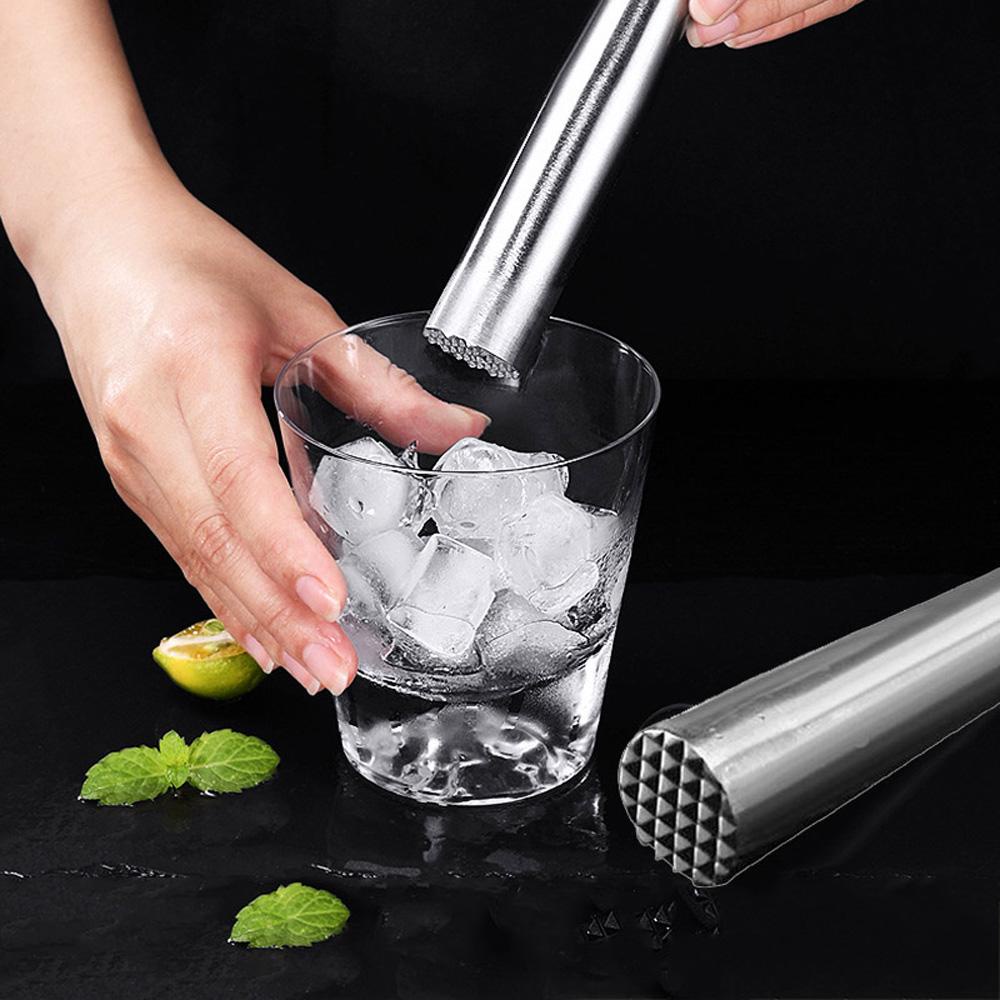 YIYU Chày dầm cocktail bằng thép không gỉ bền bỉ
