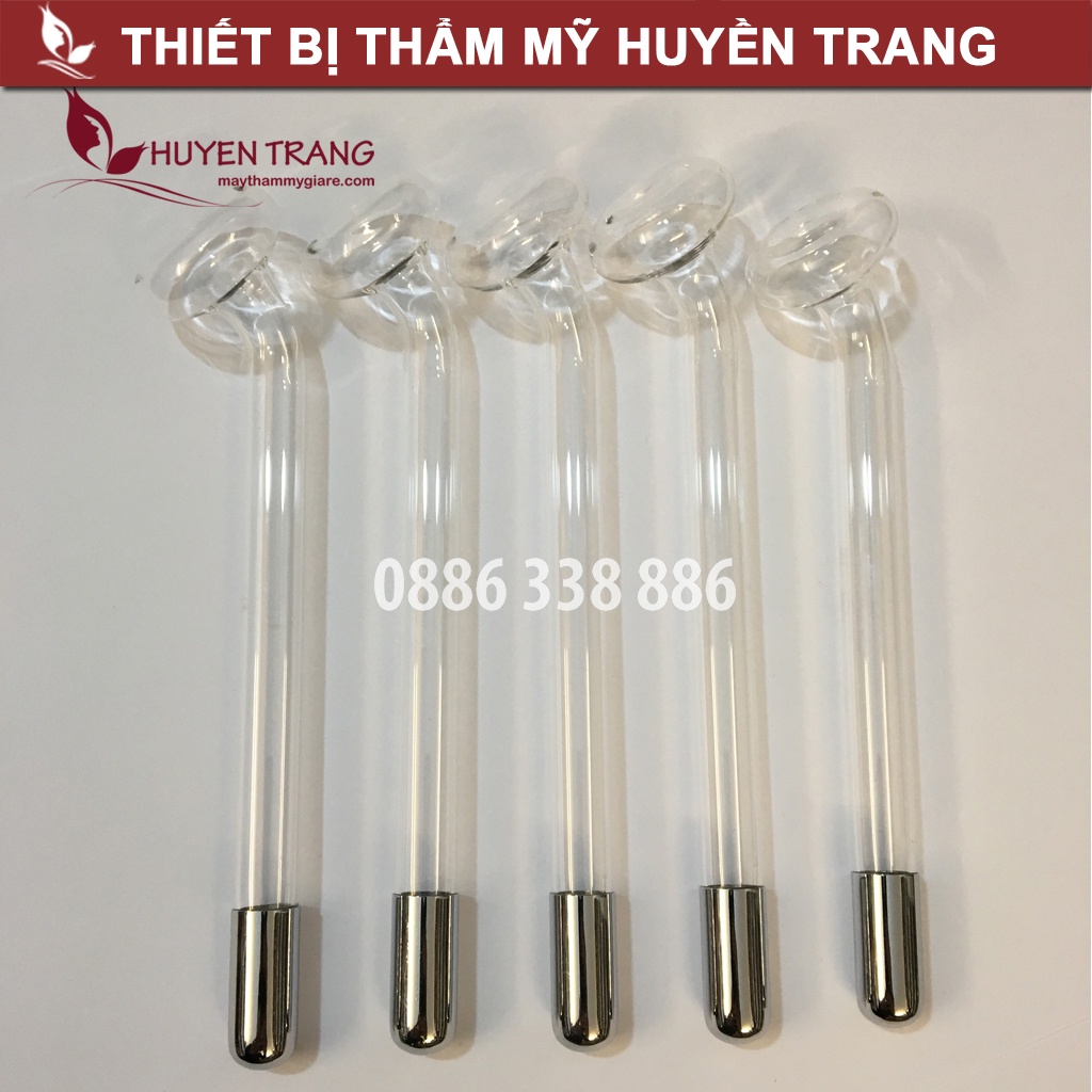 Đầu Điện Tím Tròn To Hình Nấm Đi Mặt - Linh Kiện Máy 5in1 - Thẩm Mỹ Huyền Trang