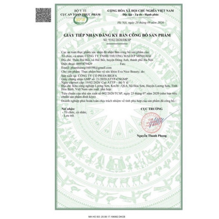 EVANICE GIẢM CÂN  MINH QUÂN