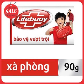 Xà bông cục Lifebuoy bảo vệ vượt trội công thức ion bạc 90g