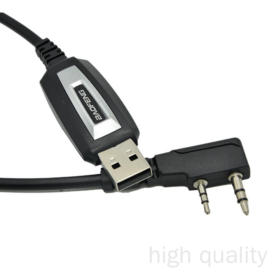 Cáp Lập Trình Usb Thay Thế Cho Baofeng Uv-5R Driver Cd Software Uv-82 Bf-888S Accessories Runbu998