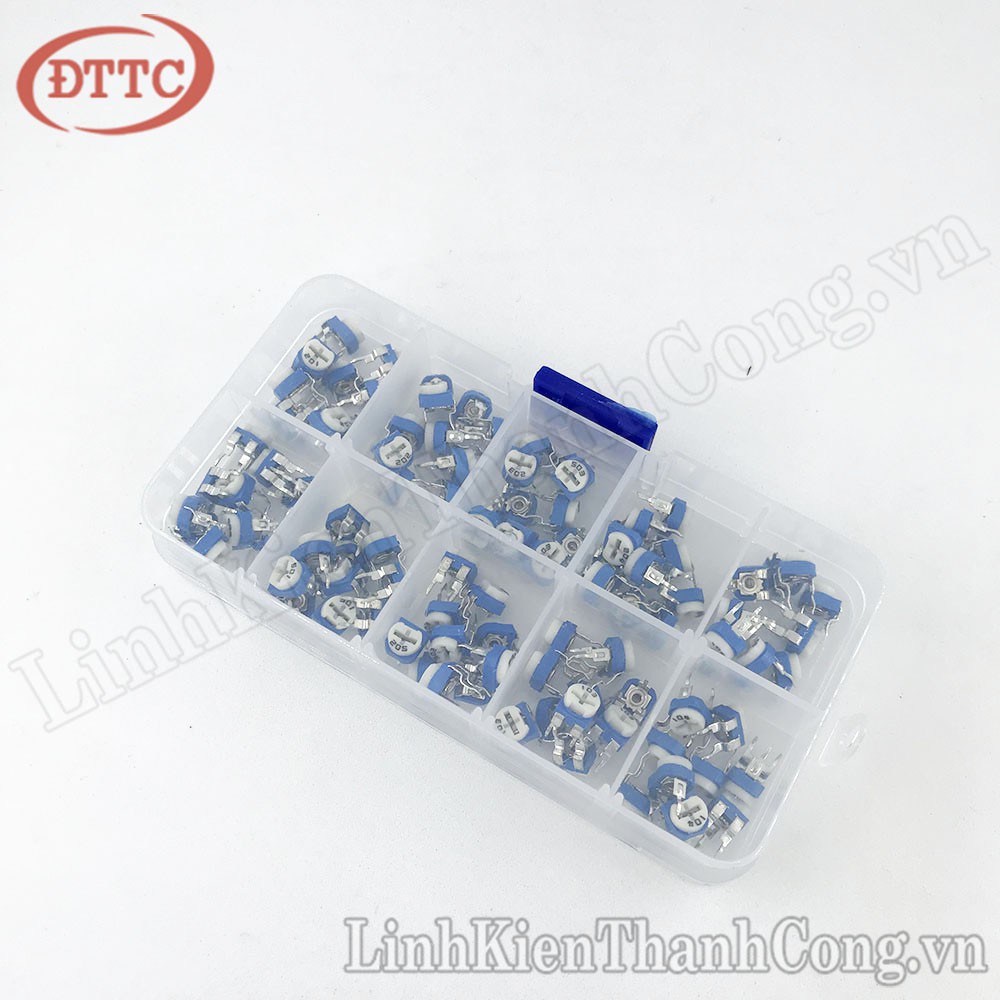 Combo 10 Loại Biến Trở Tam Giác RM065 500R-1M (100 Cái)