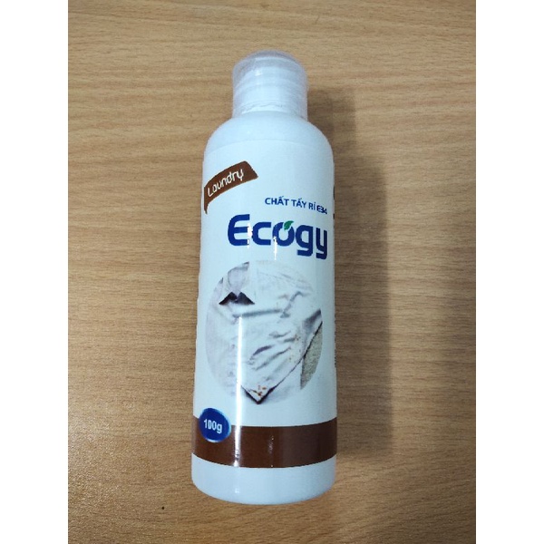 Dung dịch tẩy rỉ Ecogy 100ml  chuyên dụng tẩy sạch vết rỉ sét bám chặt trên đồ vải, inox, sắt, vỏ máy giặt...