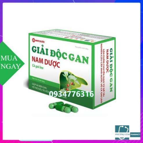 GIẢI ĐỘC GAN NAM DƯỢC