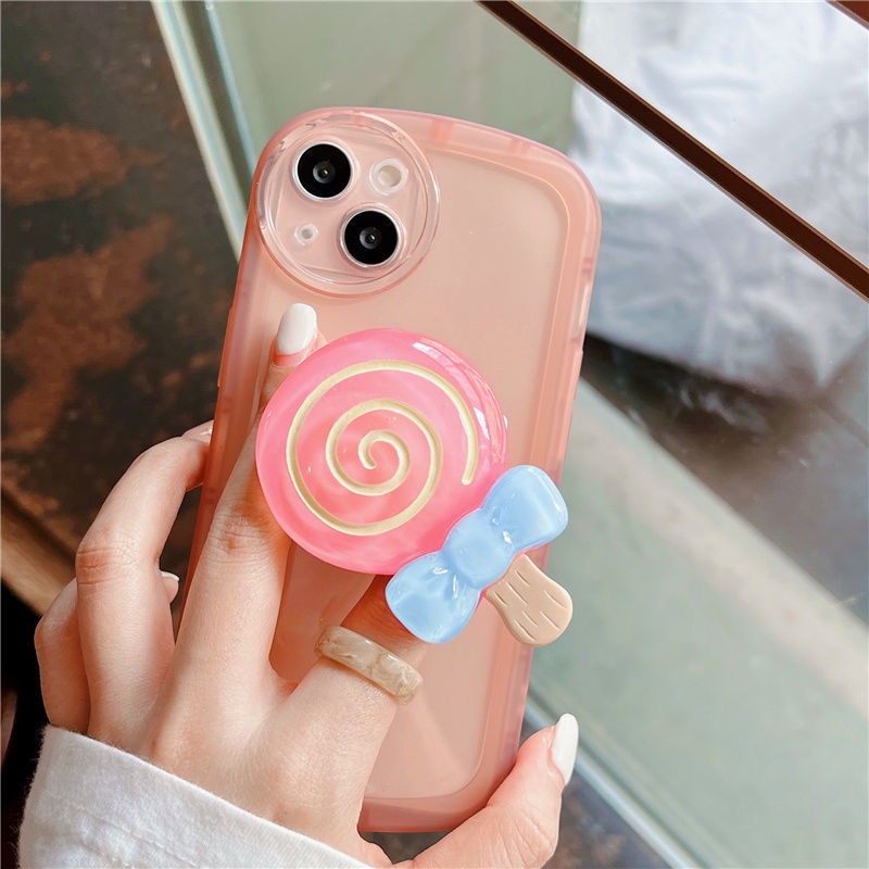 Ốp lưng iphone bánh mì kèm pop kẹo mút 7plus x xsmax 11 11promax 12promax 13 13promax- Dino case DT20