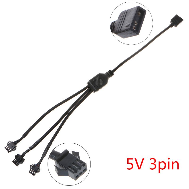 Cáp Nối Dài Bo Mạch Chủ Chuyển Đổi Giao Diện Quạt 5V 3Pin Sang SM 3Pin