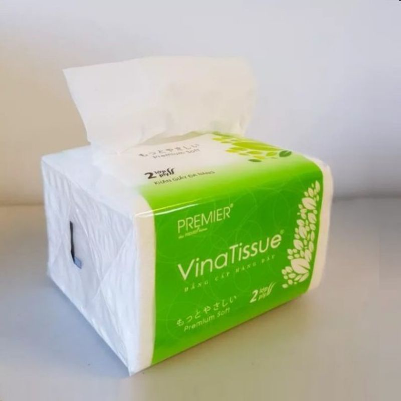 Khăn giấy lụa Vina tissue 200 tờ, Như Ý bách hoá