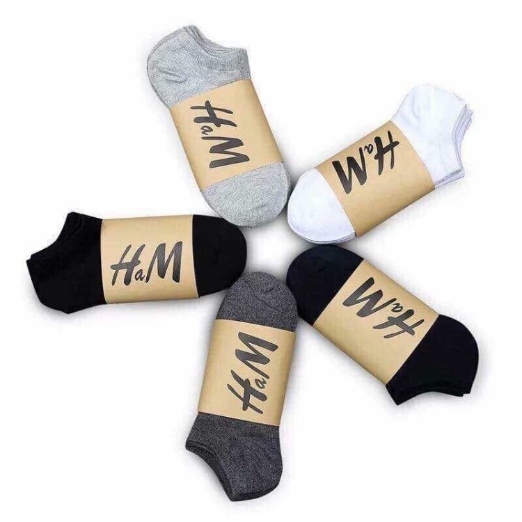 COMBO 10 ĐÔI TẤT HM CỔ NGẮN