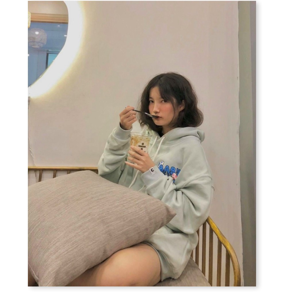 ÁO KHOÁC HOODIE BABY DING CUTE CỰC TEEN CHO CÁC BẠN NỮ JG