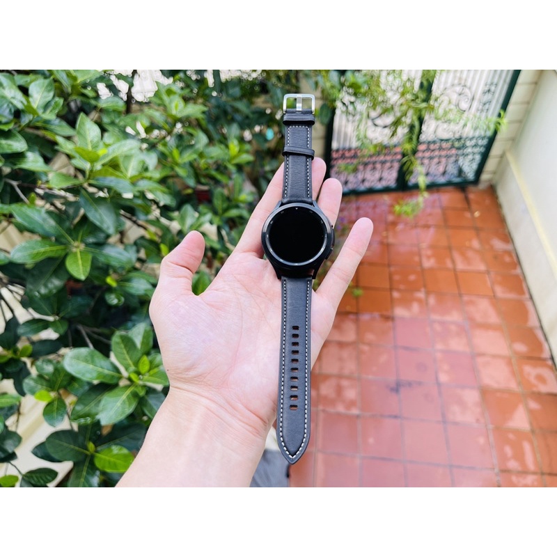Dây da đồng hồ Samsung Galaxy Watch 3 41/45mm hàng chính hãng