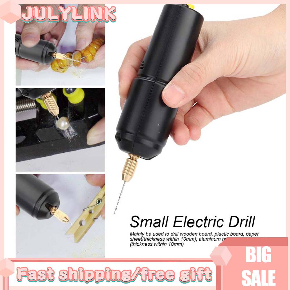 Máy khoan điện loại nhỏ cầm tay hỗ trợ Micro USB