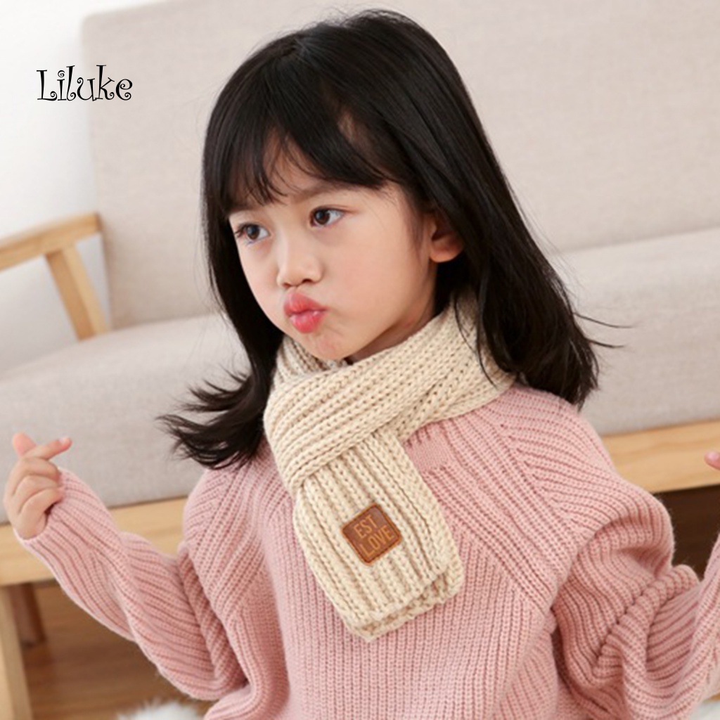 Khăn Choàng Cổ Màu Sắc Xinh Xắn Cho Bé