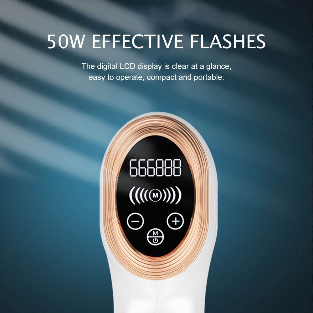 Salorie 999999 Flashes IPL Permanent Hair Removal Device, Professional Laser Hair Epilator, Painless Hair Remover and Skin Rejuvenation Beauty Device