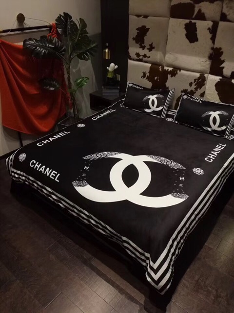 BỘ CHĂN GA GỐI NỈ NHUNG CAO CẤP 5D 4 MÓN.