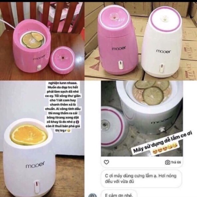 Máy Xông Mặt Hoa Quả
