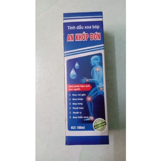 Tinh dầu xoa bóp an khớp đơn