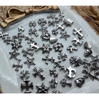 Set 50c charm crowheart mix hình trang trí móng