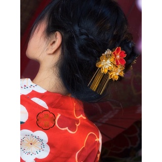 Kẹp tóc Kanzashi phong cách lolita Nhật Bản- Cosplay