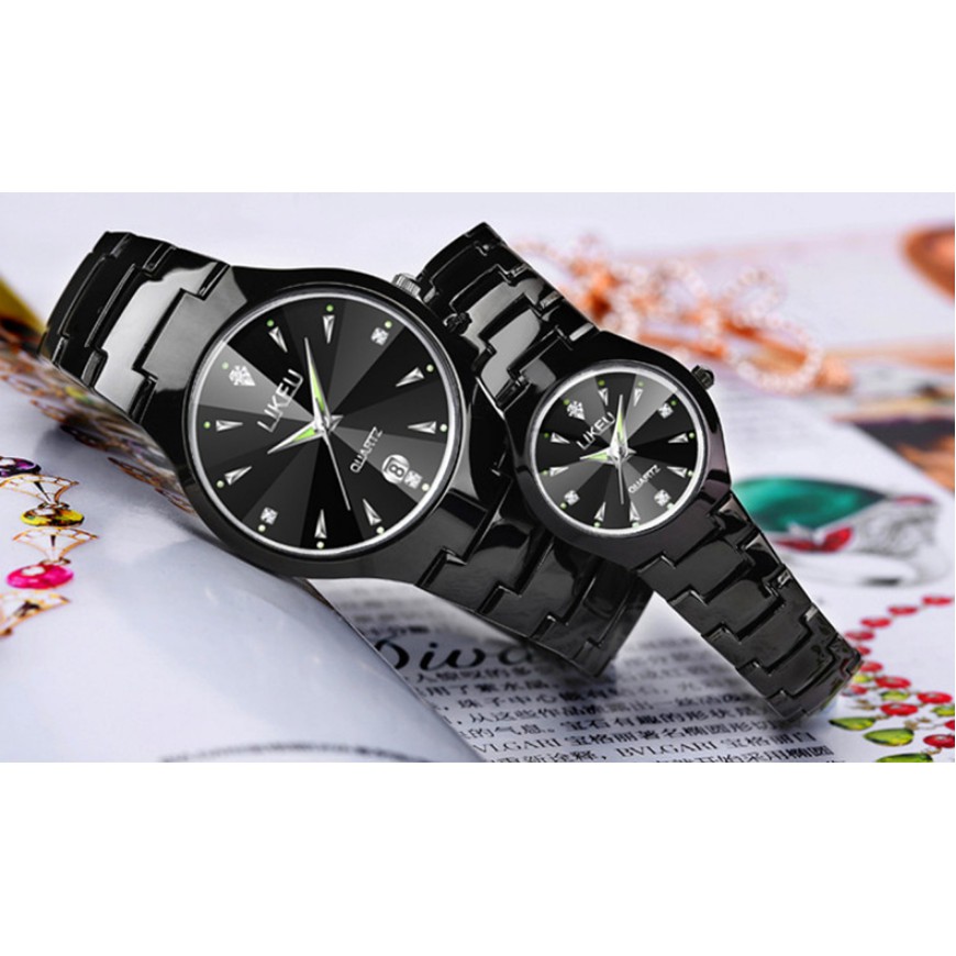 Đồng hồ đôi LIKEU (Black)