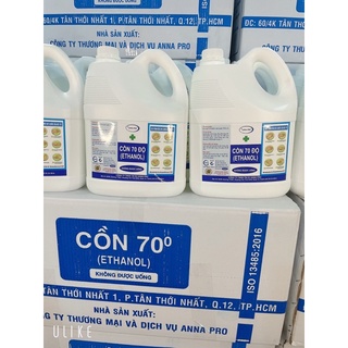 Can 4.5 Lít Cồn 70 Độ