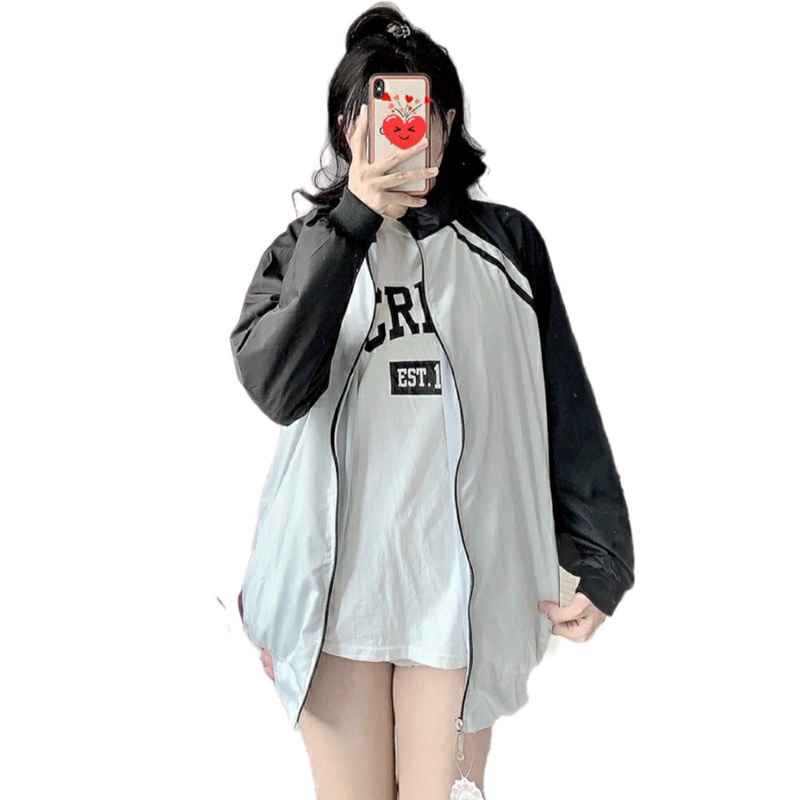 Áo Khoác Dù Nhẹ Nữ Phối Tay LT 19  - ĐĂNG QUANG FASHION