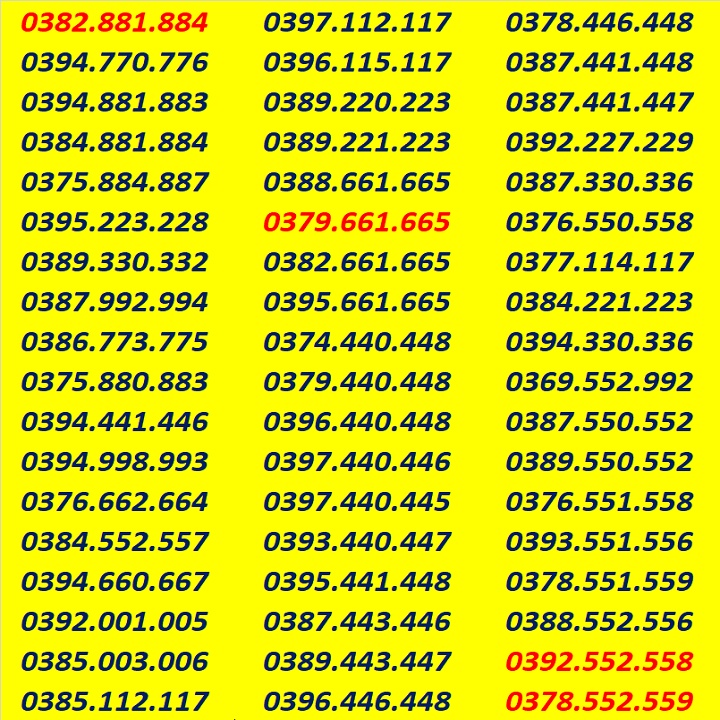 Sim số đẹp đồng giá viettel trả trước giao tận nơi được kiểm tra sim