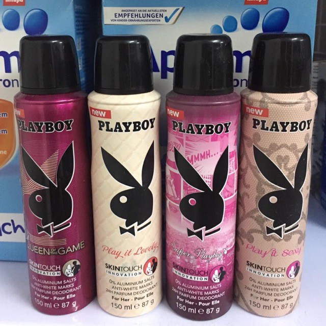 Hàng Chính Hãng Xịt body playboy dành cho nữ