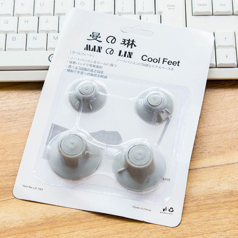 Set 4 chân đế tản nhiệt dành cho laptop