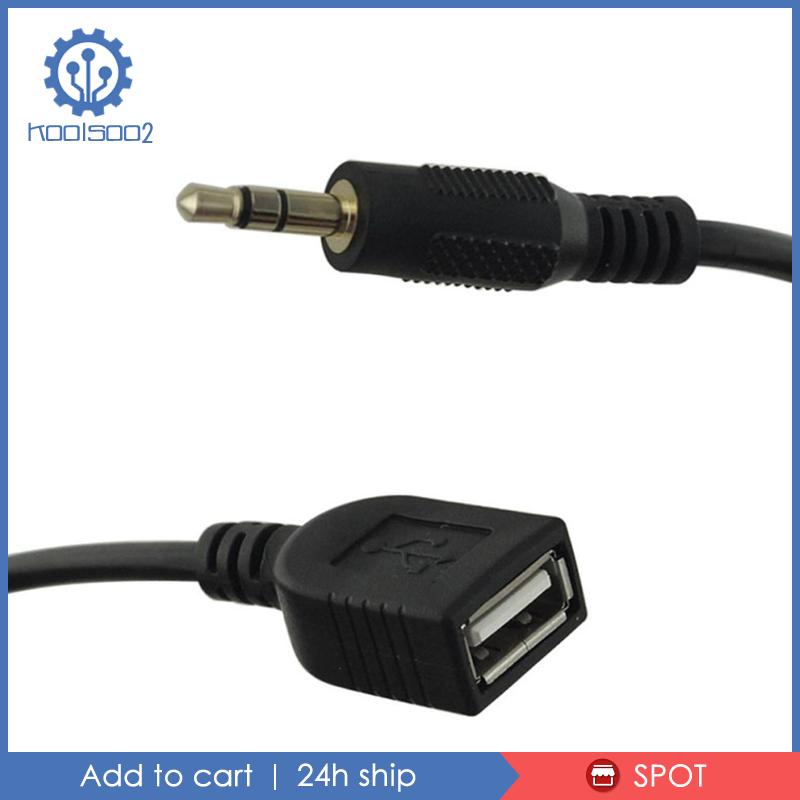 Dây Cắm Chuyển Đổi Âm Thanh USB AUX Koolsoo2 Cho Xe Hơi Hyundai / Kia
