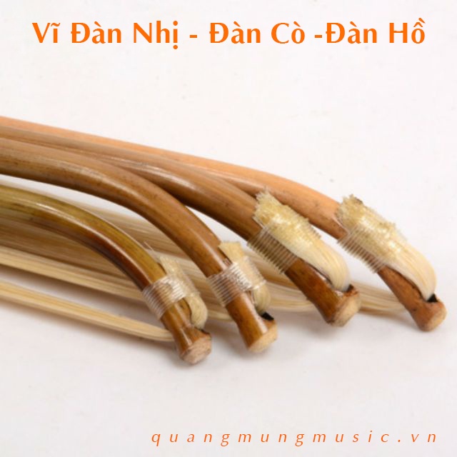 Cung Vĩ ( Cung Vỹ) Đàn Nhị Đàn Líu Đàn Cò - Có Ốc Chỉnh Dây