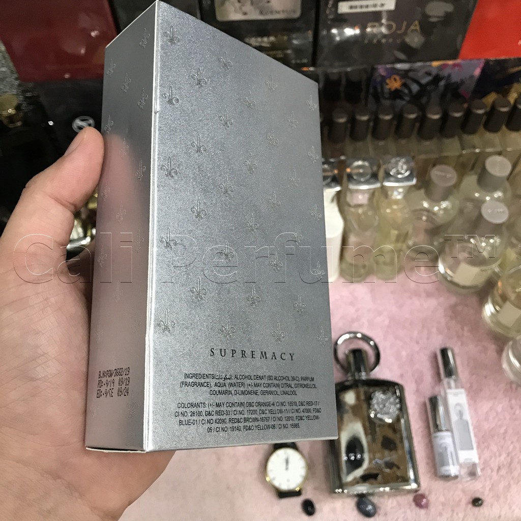 [Cali Perfume][Dùng Là Thơm][Siêu Cuốn Hút][Bản Sao Creed Aventus] Nước Hoa Nam Afnan Supremacy Silver