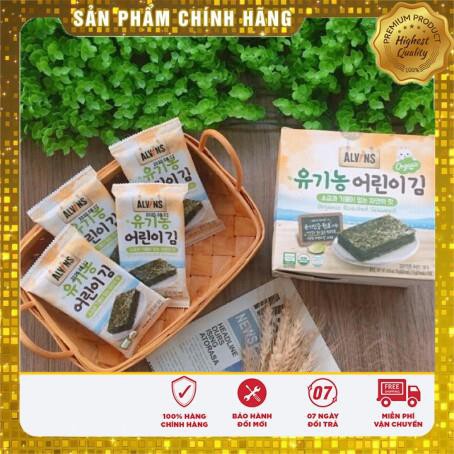 Rong Biển Tách Muối Ăn Liền ORGANIC ALVIN date 2022/07