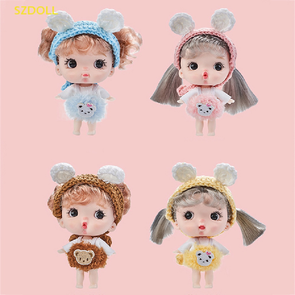 Búp Bê Đồ Chơi Mini Dễ Thương Cho Bé Gái OB11