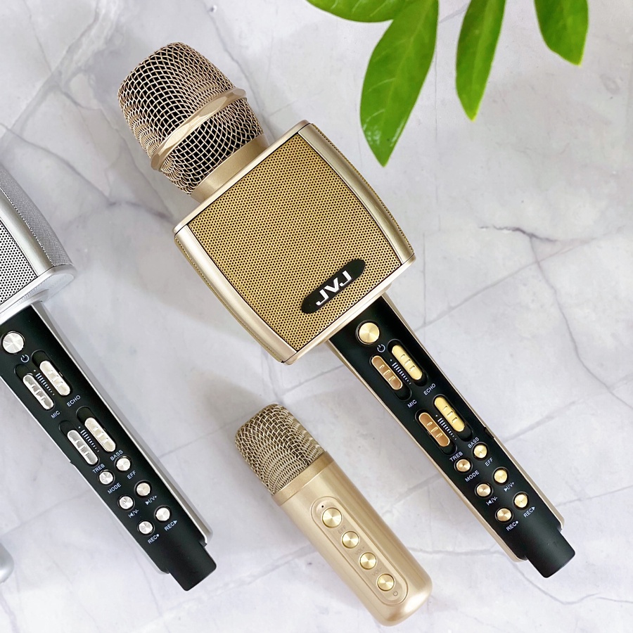 Micro karaoke YS 98 JVJ bluetooth Không dây kèm mic song ca - Mic YS 98 kết nối bluetooth nâng giọng tốt - bảo hành 6T