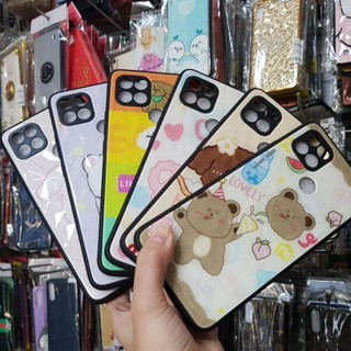 OPPO A15 Ốp lưng nhựa đá nứt in hình siêu dễ thương